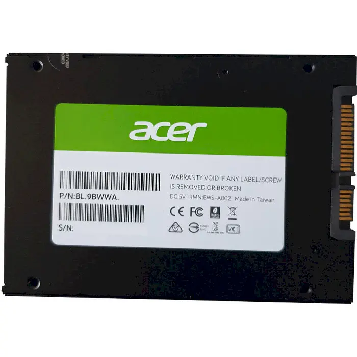 Накопичувач SSD Acer Sata 2.5 RE100 512GB (BL.9BWWA.108) - фото 2