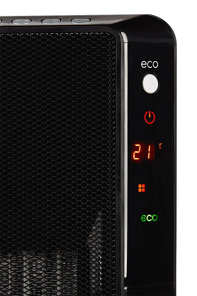 Керамічний обігрівач ECG KT 200 DT Black - фото 2