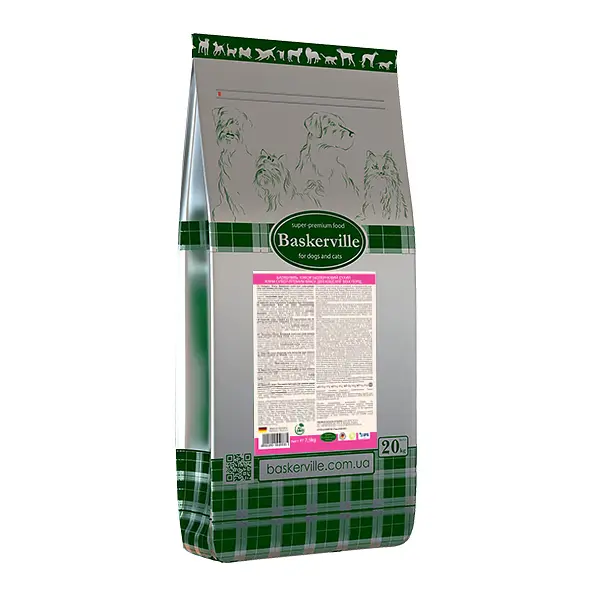 Сухий корм для котенят Baskerville KF Getreidefrei Junior беззерновий, м'ясо птиці, м'ясо яловичини і сухі ягоди, 20 кг - фото 2