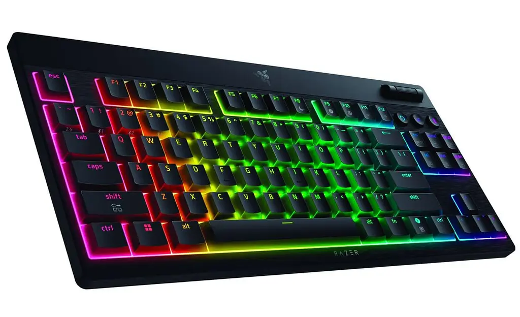 Клавиатура Razer BlackWidow V4 Low-Profile TKL с желтыми переключателями (RZ03-05450100-R3M1) - фото 2