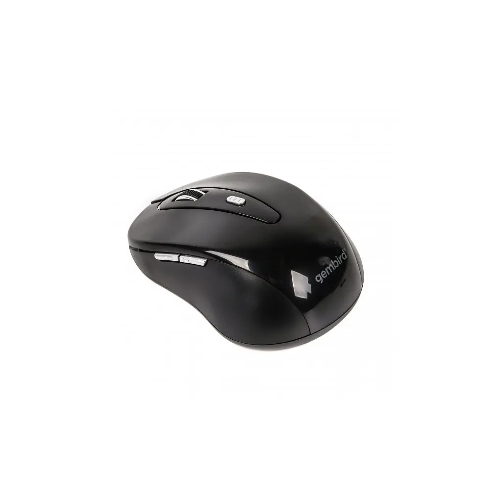 Мишка Gembird MUSW-6B-01-B Black (MUSW-6B-01) - фото 3