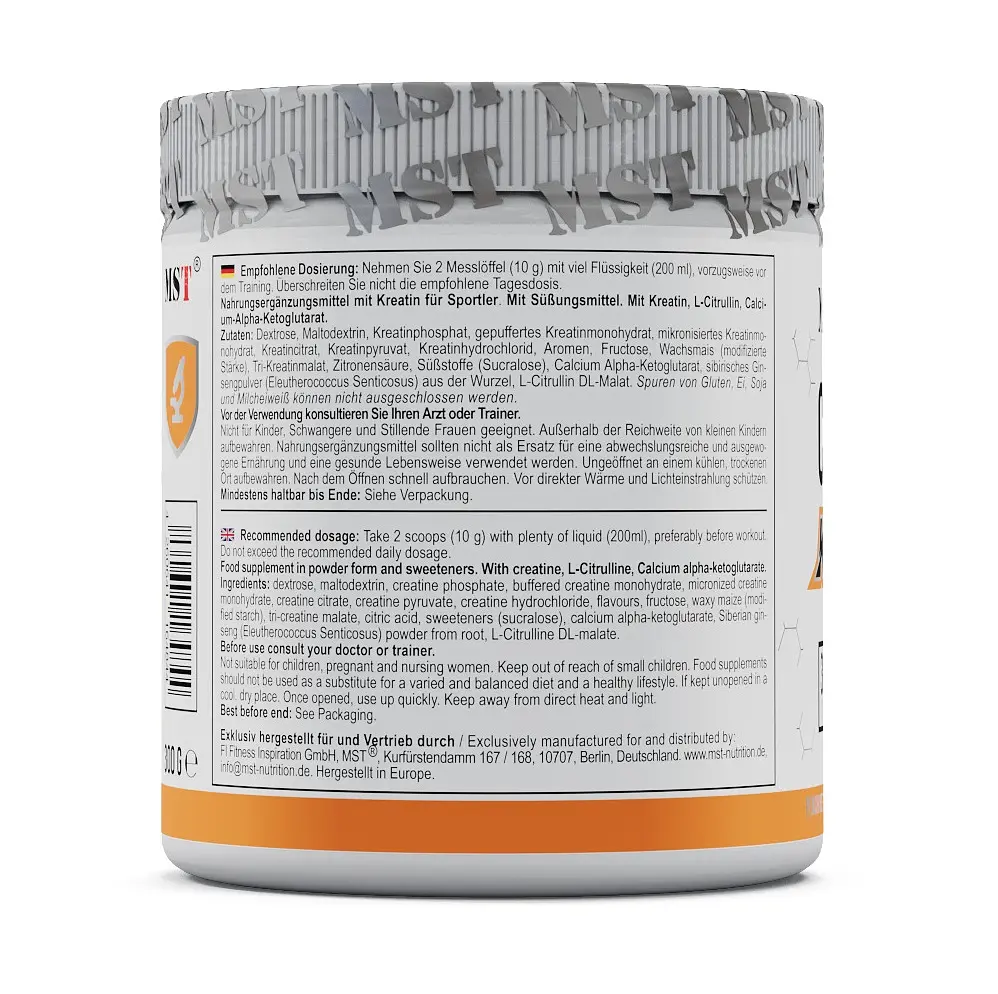 Комплекс Креатин MST Nutritionів 7в1 Creatine Kick - 300 г - фото 3