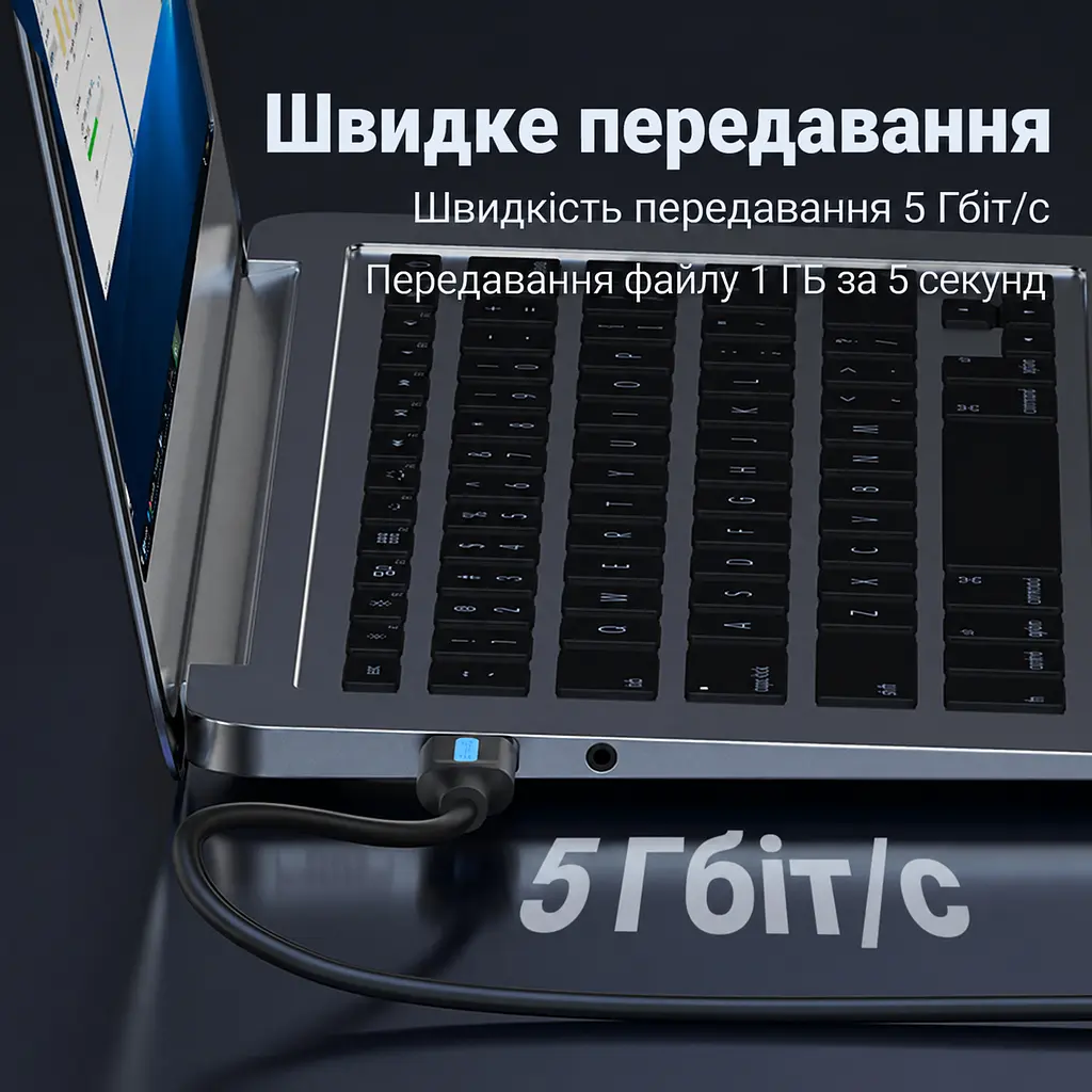Кабель Vention CONBI USB 3.0 USB-A - USB-A 3 м чорний (CONBI) - фото 7