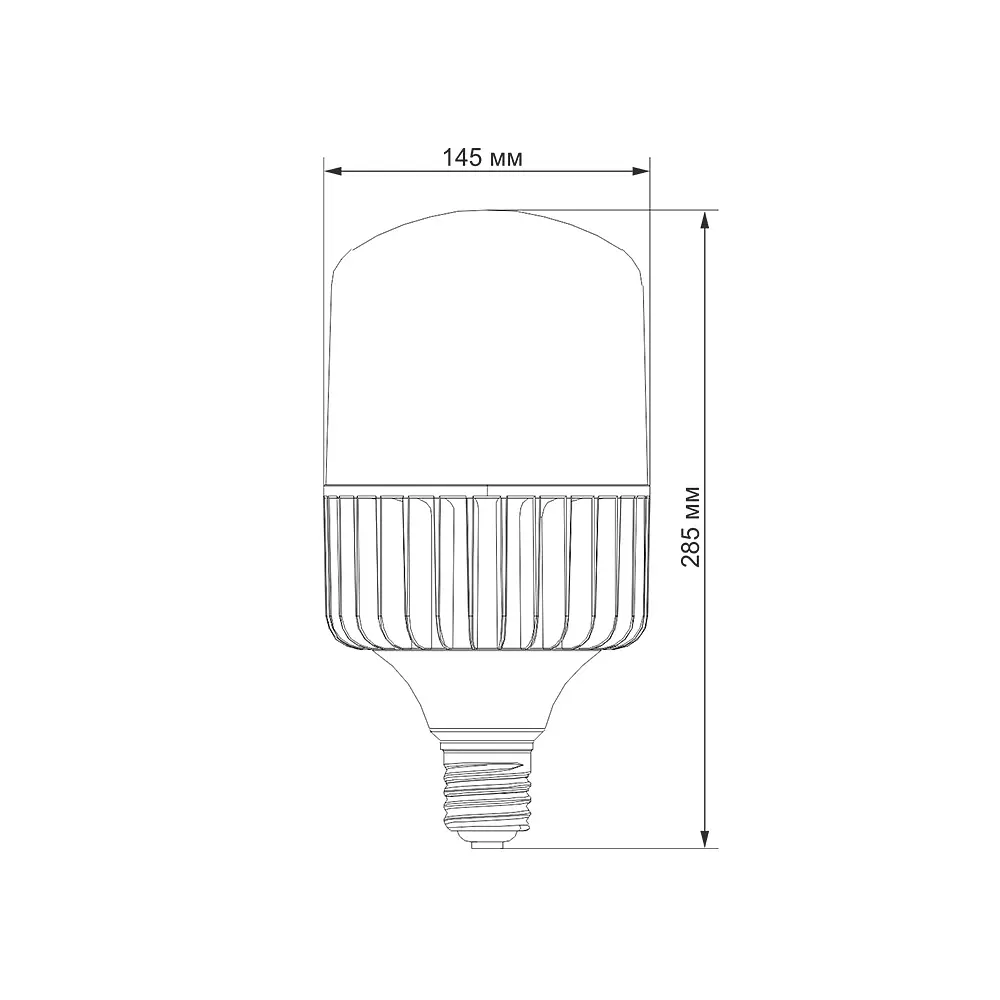 Світлодіодна лампа Videx LED A145 100W E40 5000K (VL-A145-100405) - фото 3