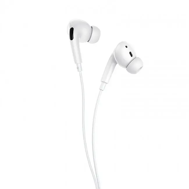 Проводные наушники Hoco M1 Pro, 3.5mm, 1.2m, Белый - фото 3