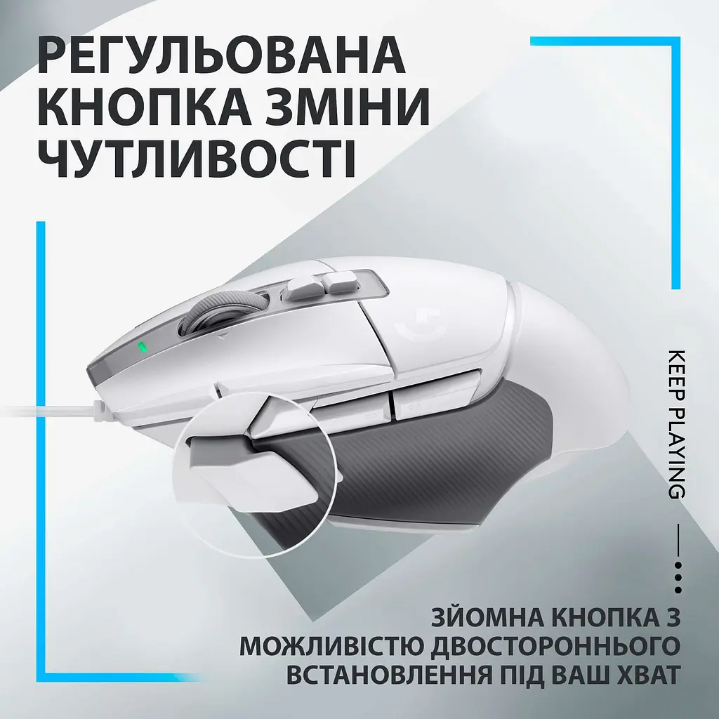 Мышь игровая Logitech G502 X White (910-006146) - фото 6