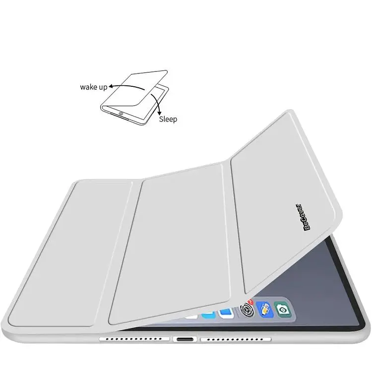 Чохол-книжка BeCover Tri Fold Soft TPU Silicone для Apple iPad 10.2 2019/2020/2021 Gray (706885) - фото 5