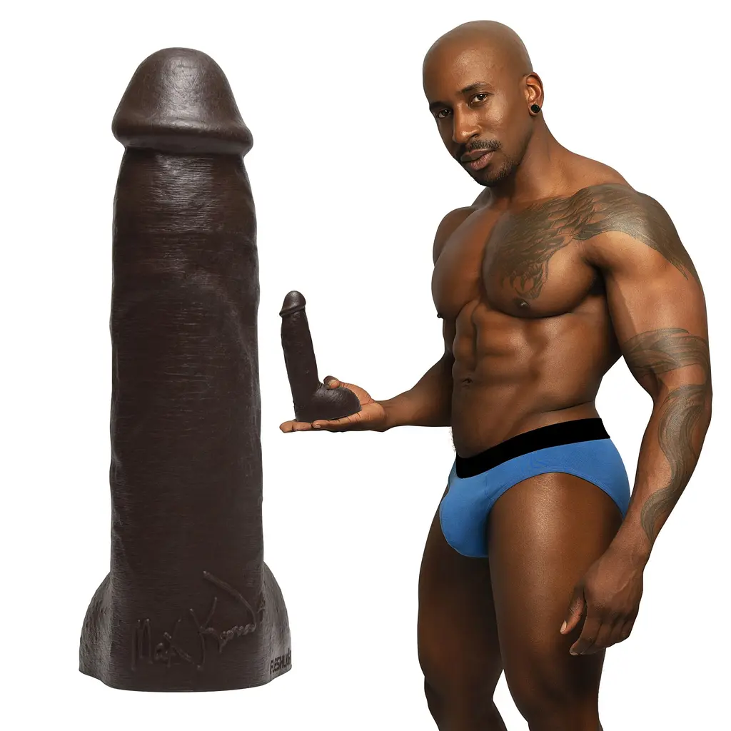 Фаллоимитатор Fleshjack Boys Max Konnor 17.8 см коричневый - фото 6
