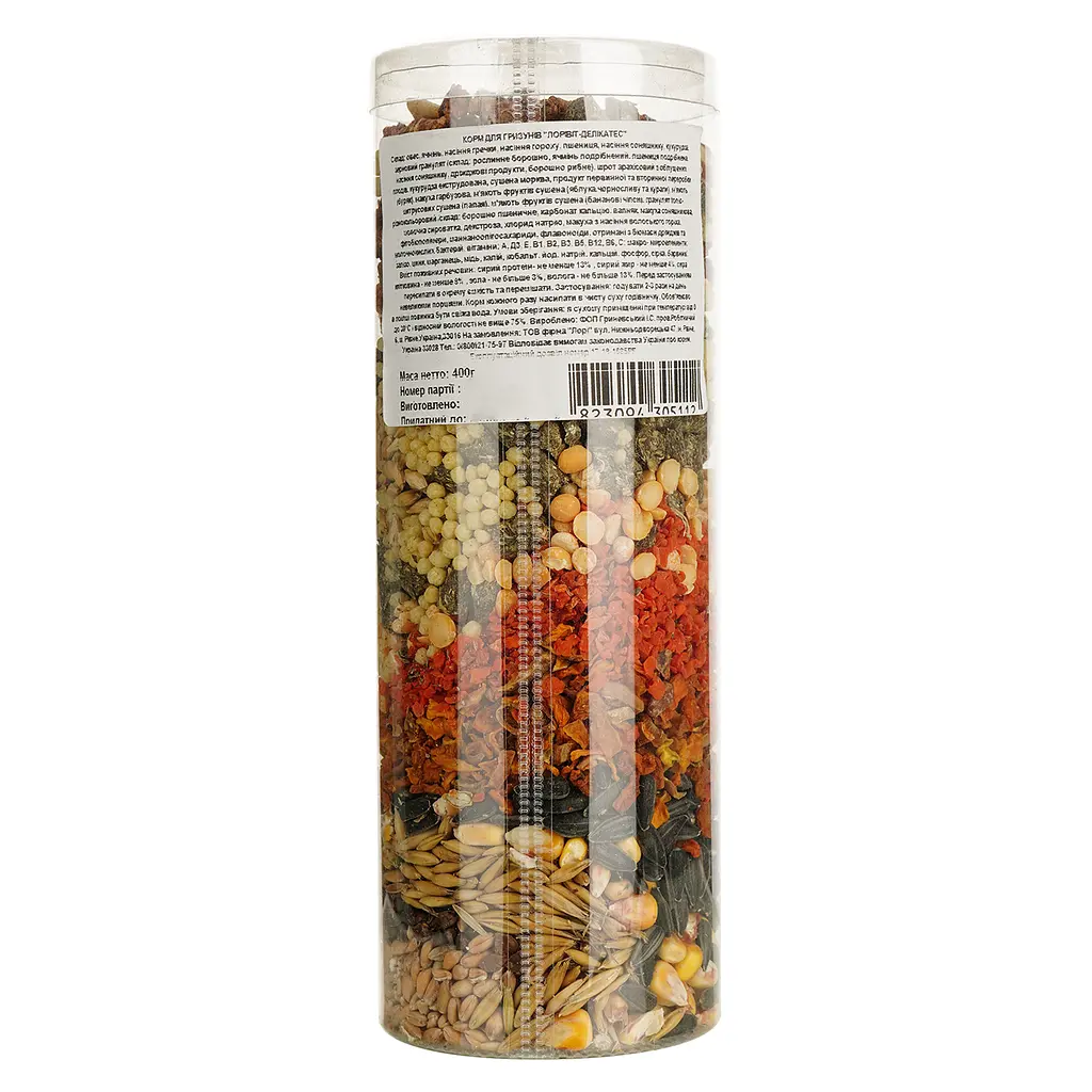 Корм для гризунів Лорівіт делікатес, 400 г - фото 2