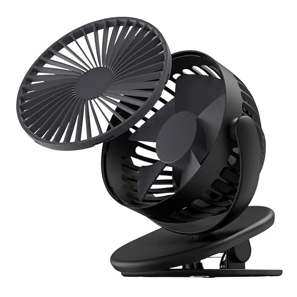 Портативний вентилятор Xiaomi SOLOVE Clip Fun F3 Grey - фото 2
