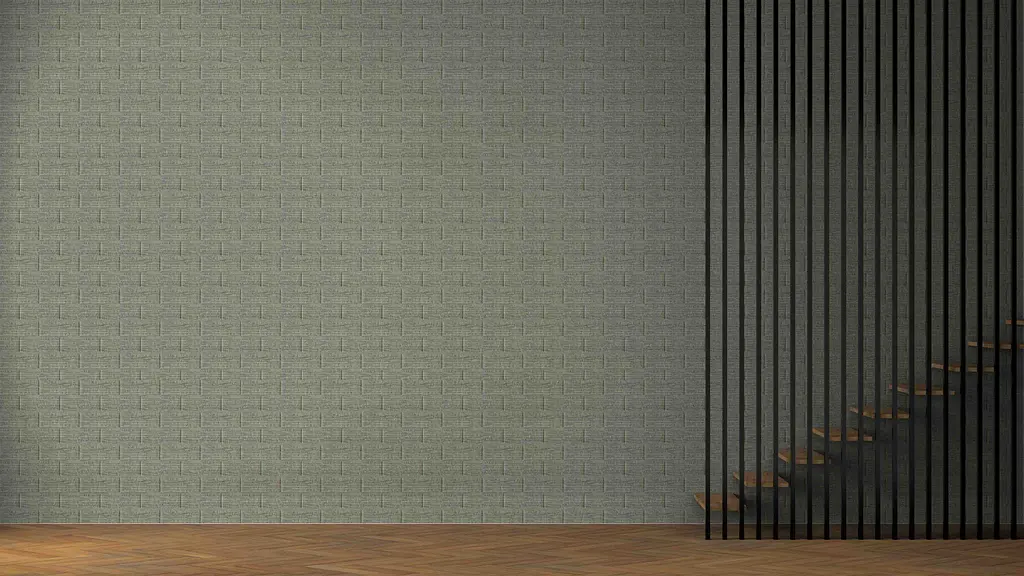 Самоклеюча декоративна 3D панель Loft Expert смужка графіт 700x770x5 мм - фото 3