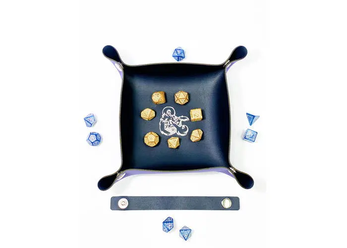 Настольная игра Планета Ігор Лоток для кубиков Дракон (синий) (Dice tray Dragon navy) (pi-dt013) - фото 8