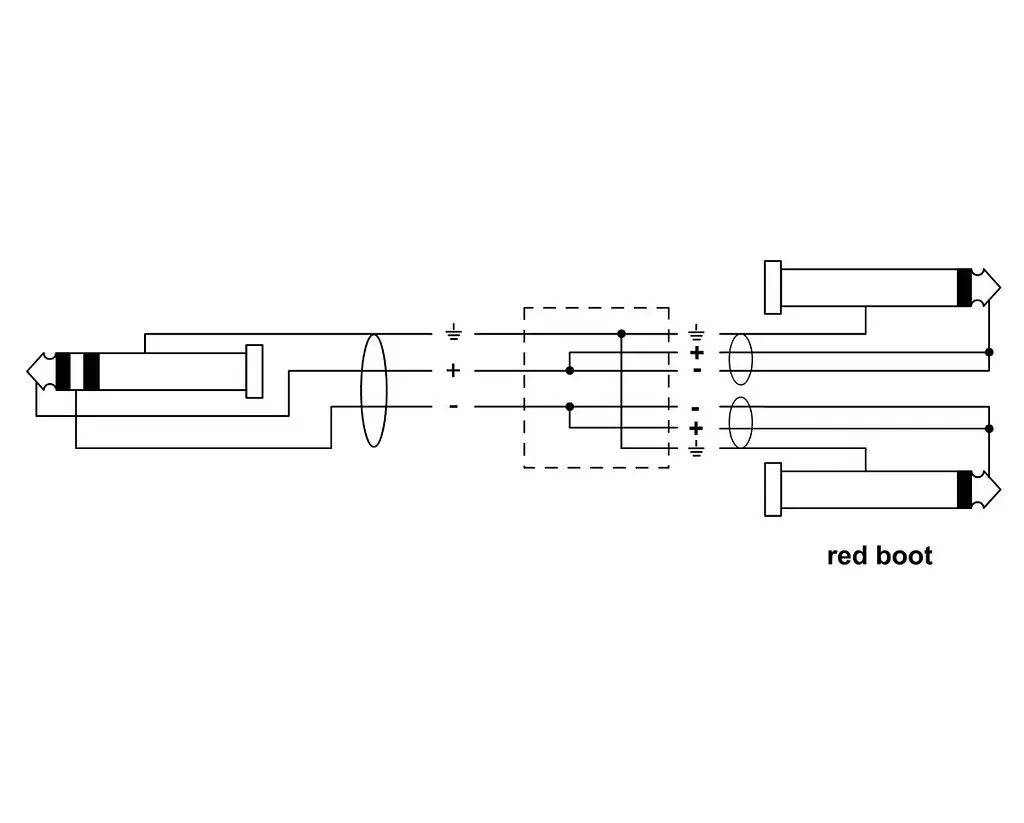 Коммутационный кабель Jack 6,3 stereo — 2x Jack 6,3 mono 1.5м Cordial EY 1,5 VPP - фото 5