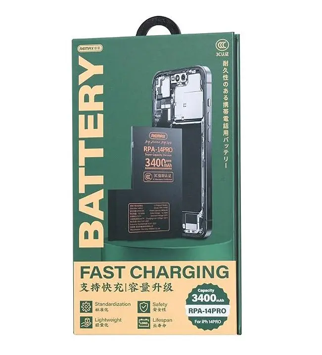 Акумулятор Remax RPA-14 3400mAh Iphone 14 Pro battery