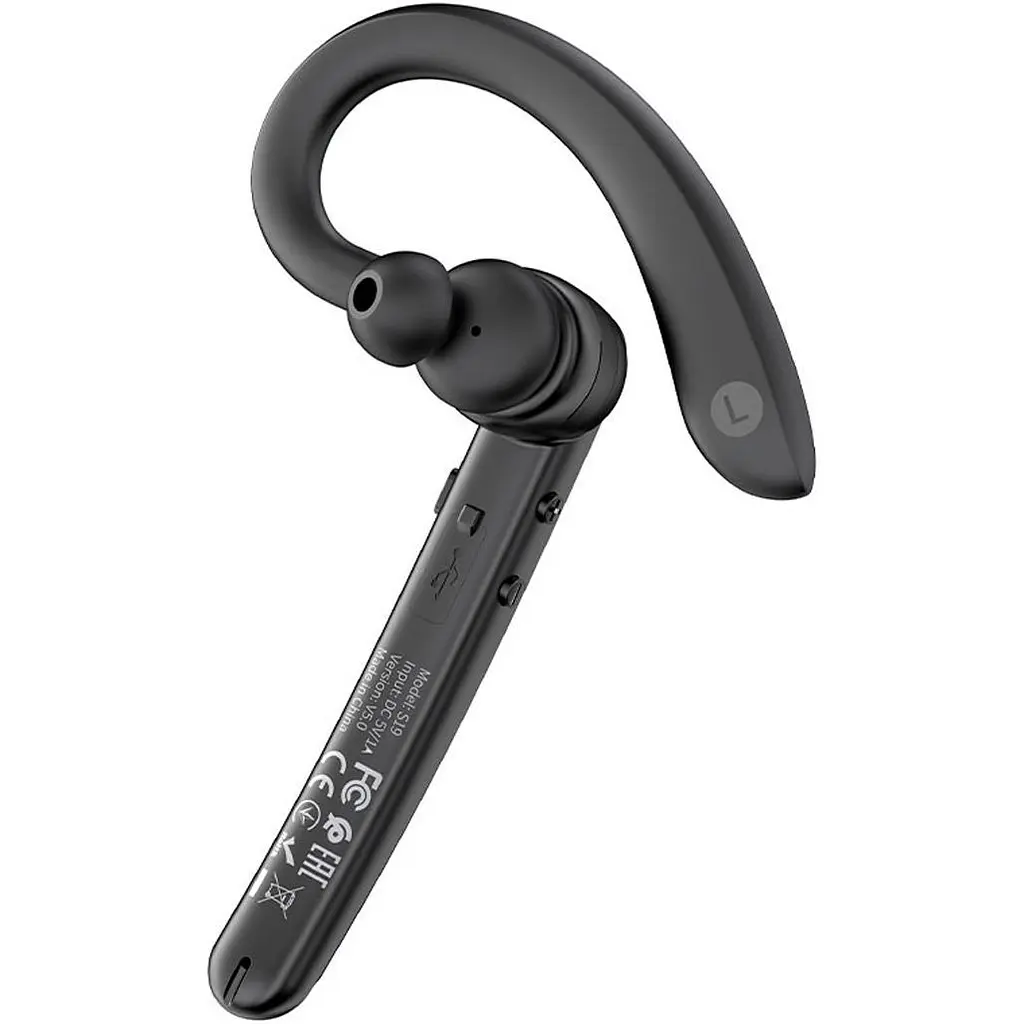 Bluetooth-гарнітура Hoco S19 Heartful ENC Metal Gray (752918) [151275] - фото 4