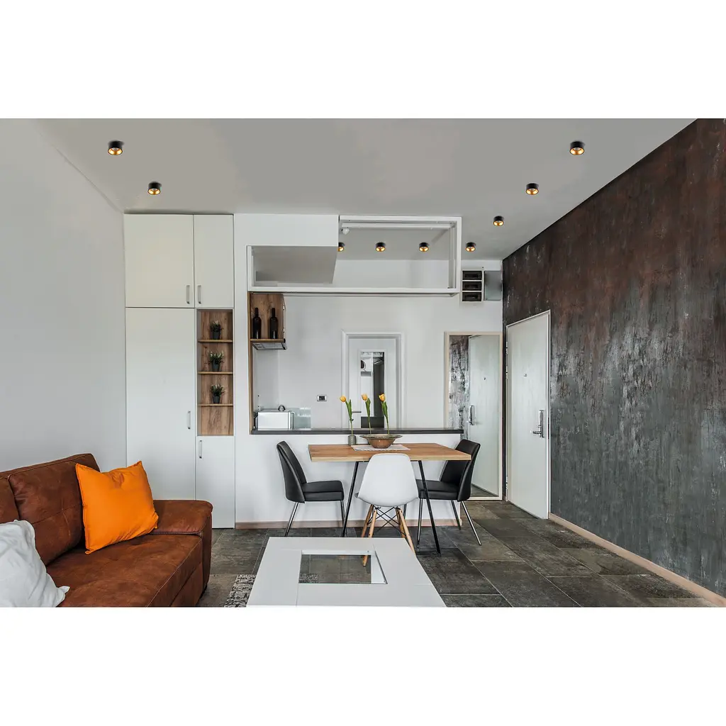 Потолочный светильник точечный Kanlux Mini Riti GU10 B/G (27575) - фото 3