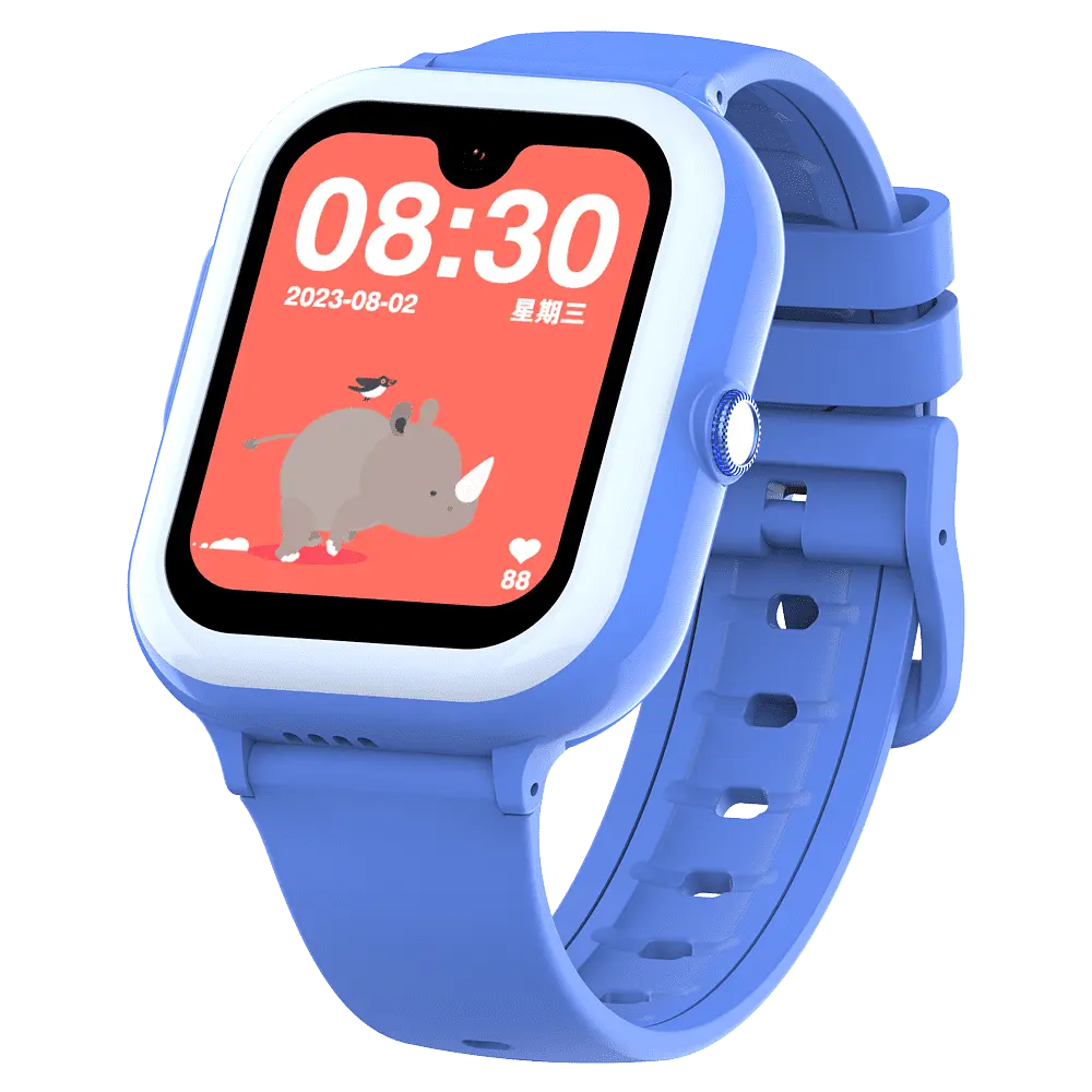 Смарт годинник-телефон дитячі Wonlex KT31 4G з камерою WI-FI GPS SIM-картою Blue (16997) - фото 2