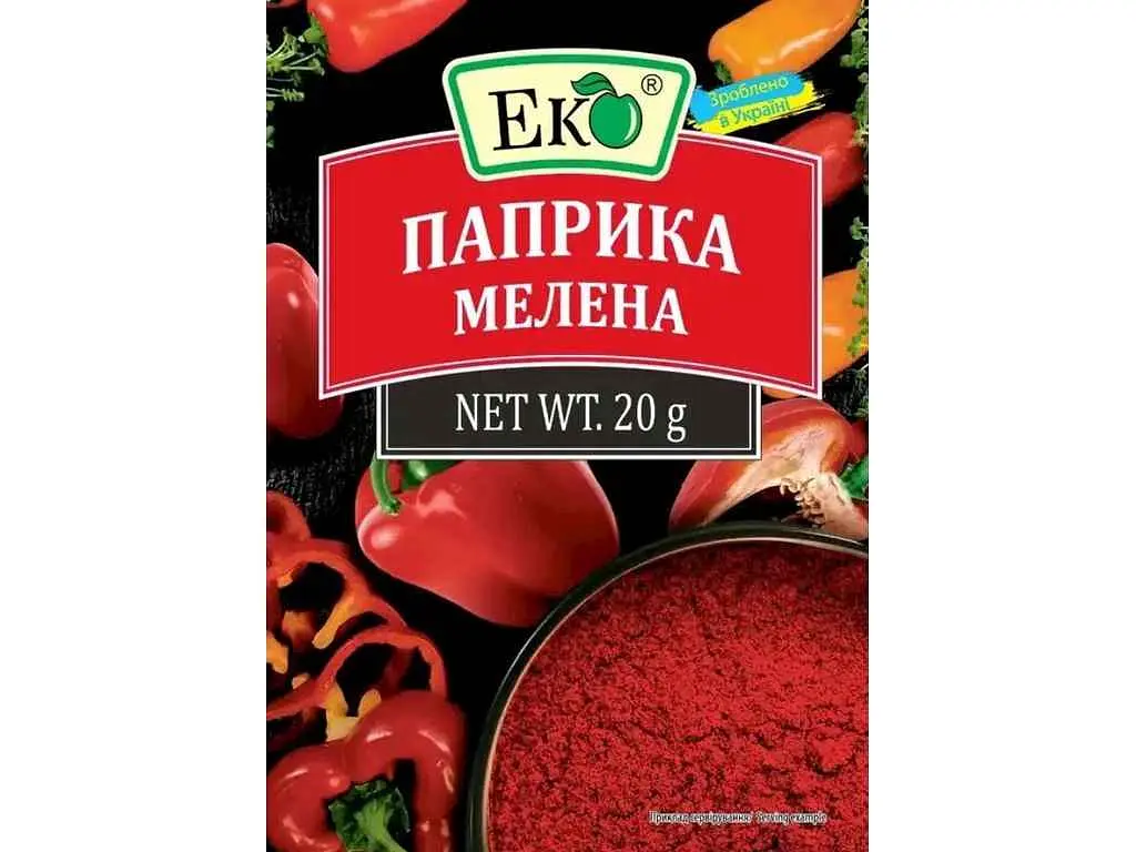 Паприка ЕКО 20 г