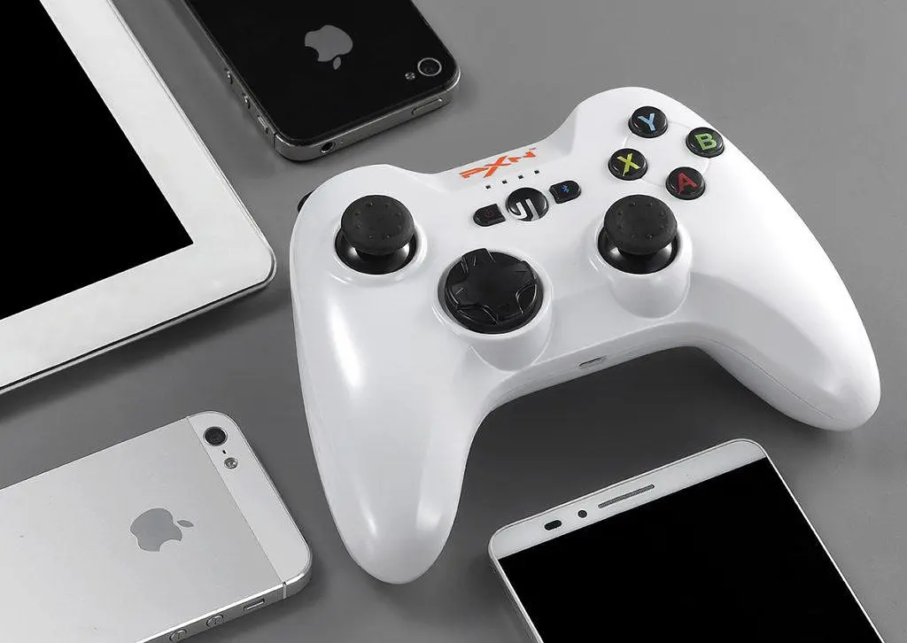 Геймпад Bluetooth джойстик для смартфона PXN 6603 (Speedy) MFi iOS White - фото 8