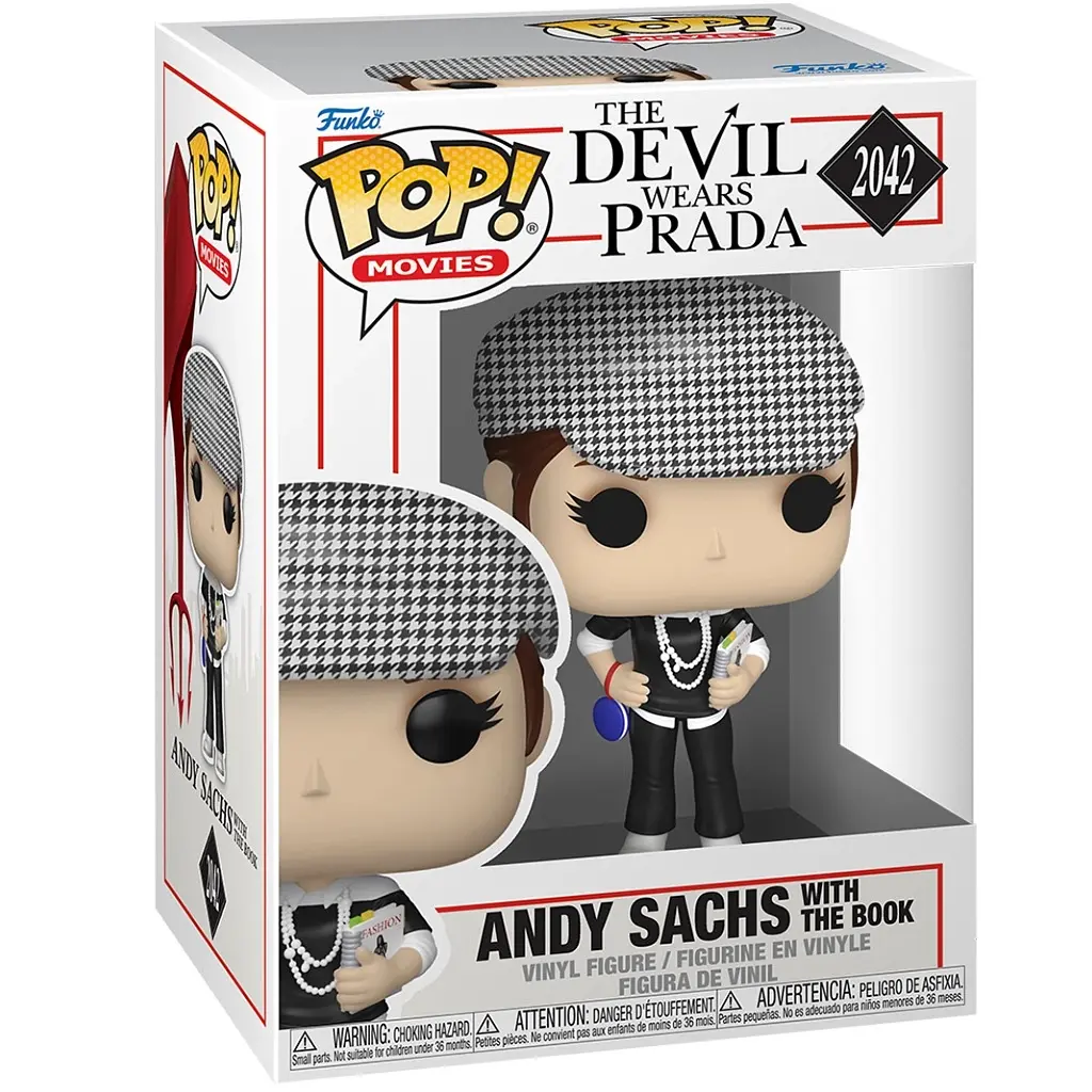 Фігурка Funko Pop серії Диявол носить Prada - Енді Сакс з книгою (90349) - фото 2