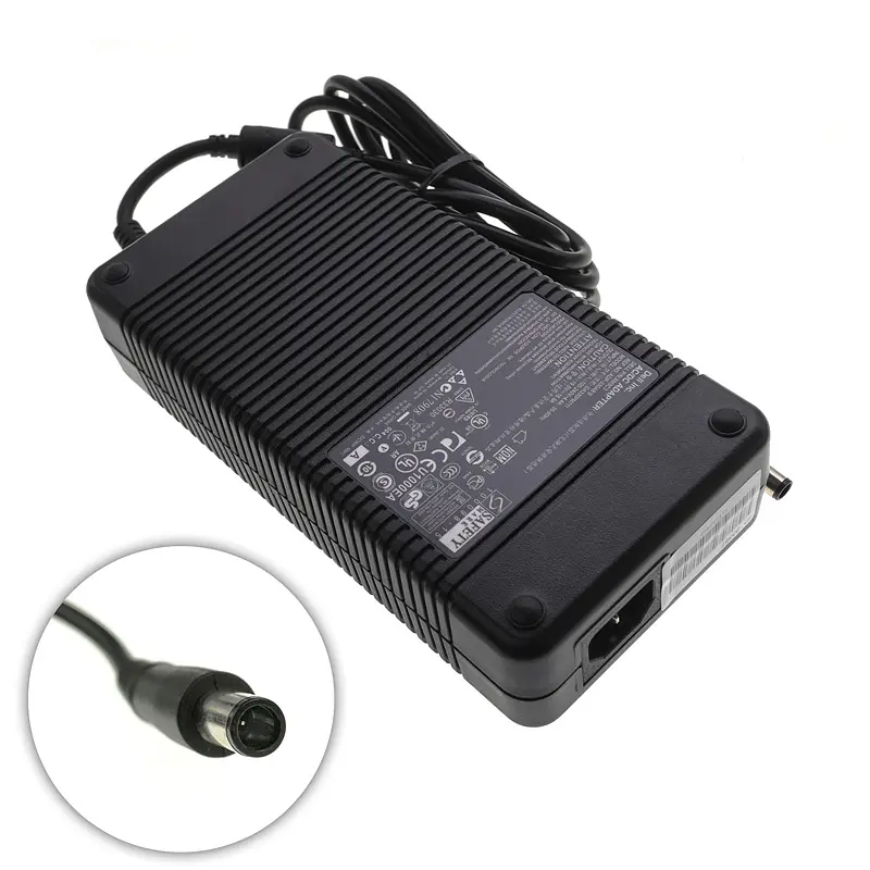 Блок живлення для ноутбука Dell 19.5V, 16.9A, 330W, 7.4x5.0-PIN, Black (без кабеля) - фото 2