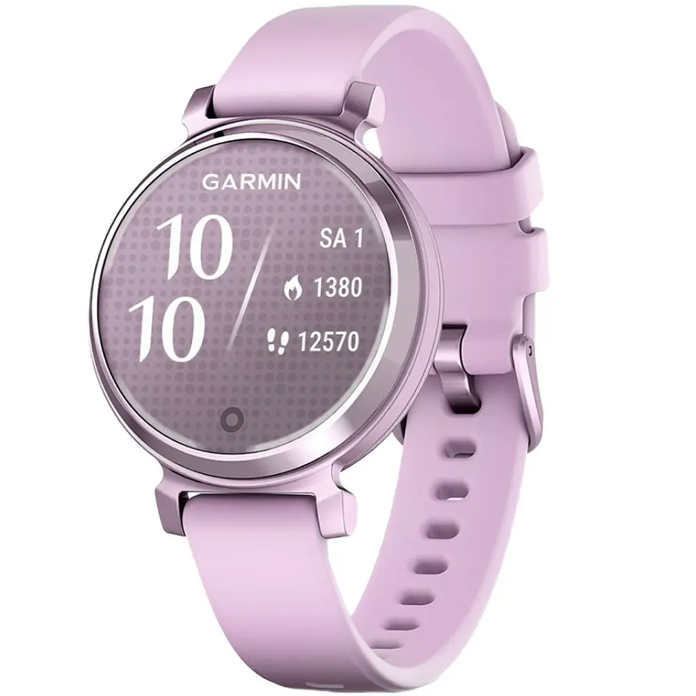 Смарт-годинник Garmin Lily 2 Metallic Lilac with Lilac Silicone Band (010-02839-01) - фото 2