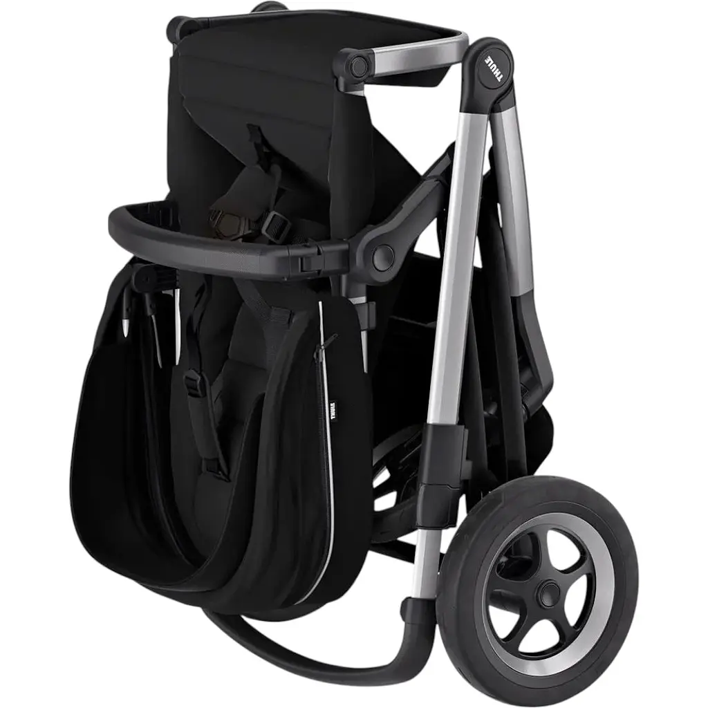 Дитяча коляска з люлькою Thule Sleek Midnight Black (TH 11000007) - фото 4
