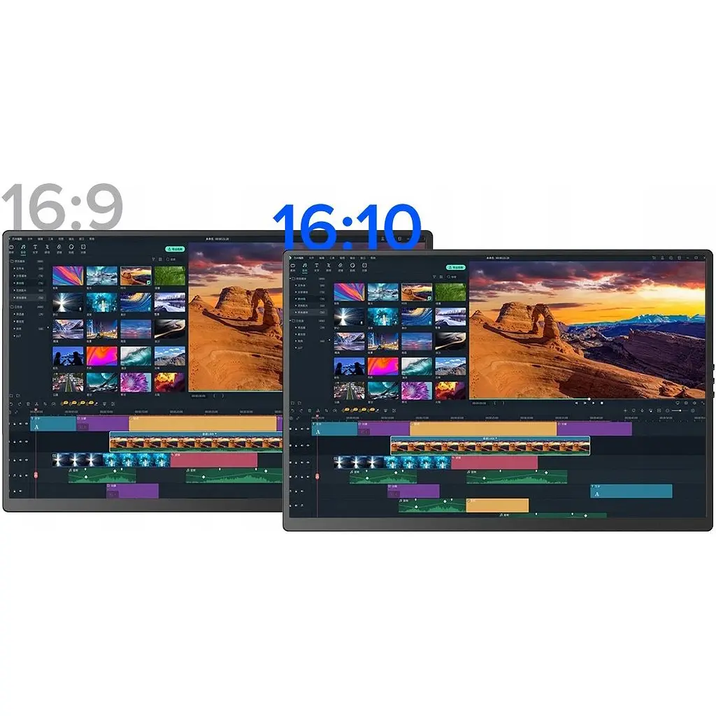 Портативний монітор UPERFECT 14` 2K Triple with 360° [116434] - фото 7