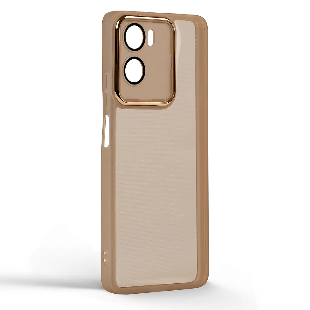 Защитный чехол для Motorola G06 4G/G06 Power 4G, Shade, золотой, TPU+PC, матовый, защита всего корпуса, панель-накладка, противоударный, с большими бортами, амортизирует удары при падениях, ArmorStandart (ARM89102) - фото 2
