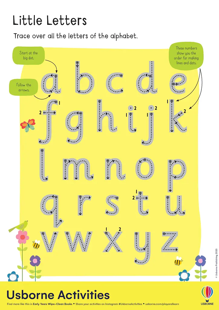 Little Letters. Early Years Wipe-Clean - фото 2