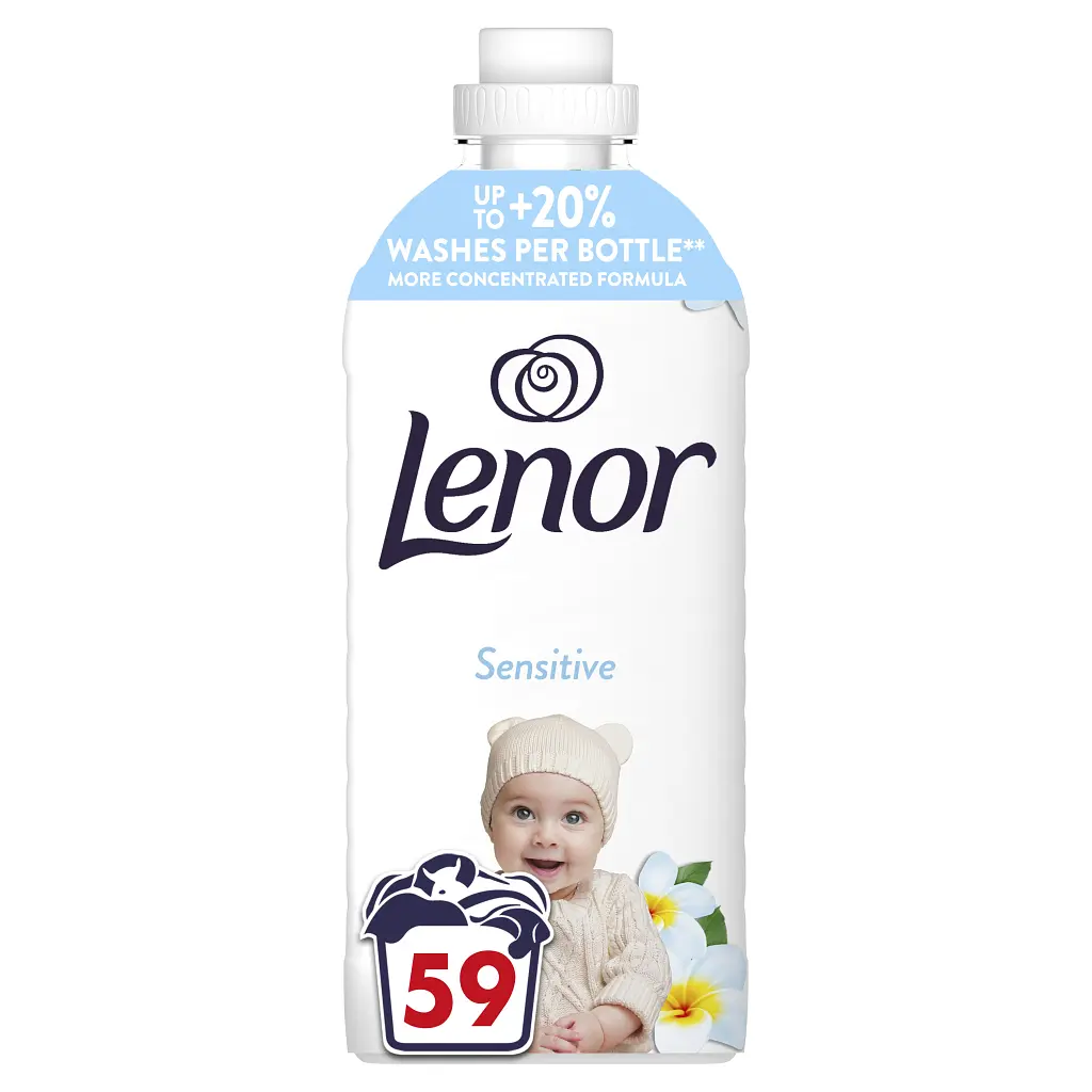 Кондиціонер для білизни Lenor Для чутливої шкіри 1.239 л (8700216723824) - фото 2