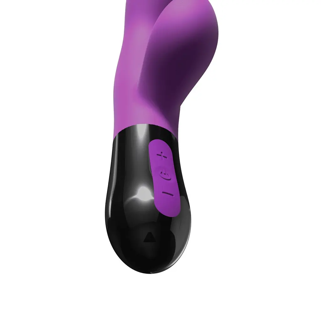 Вібратор-кролик Adrien Lastic Gaia 2.0, 20.4х3.6 см фіолетовий - фото 5