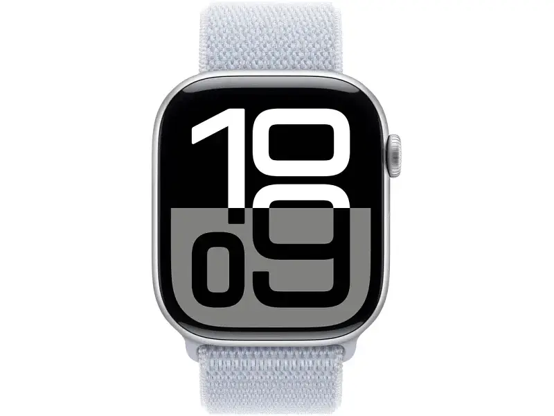 Смарт-годинник Apple Watch Series 10 GPS 46mm Silver Aluminum Case w. Blue Cloud Sport Loop (MWWN3) - фото 2