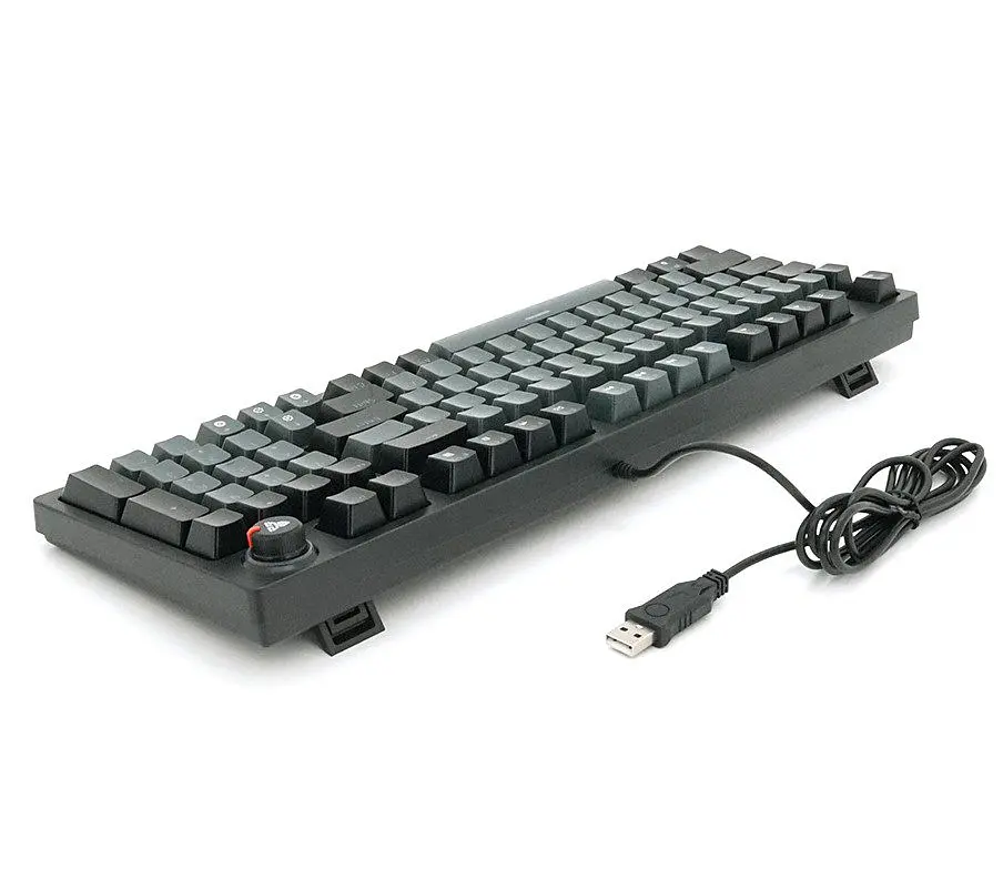 Клавіатура механічна ігрова з підсвіткою Fantech ATOM96 AMK-890 Blue switch, Eng/Укр/Рус, Black-Grey - фото 4