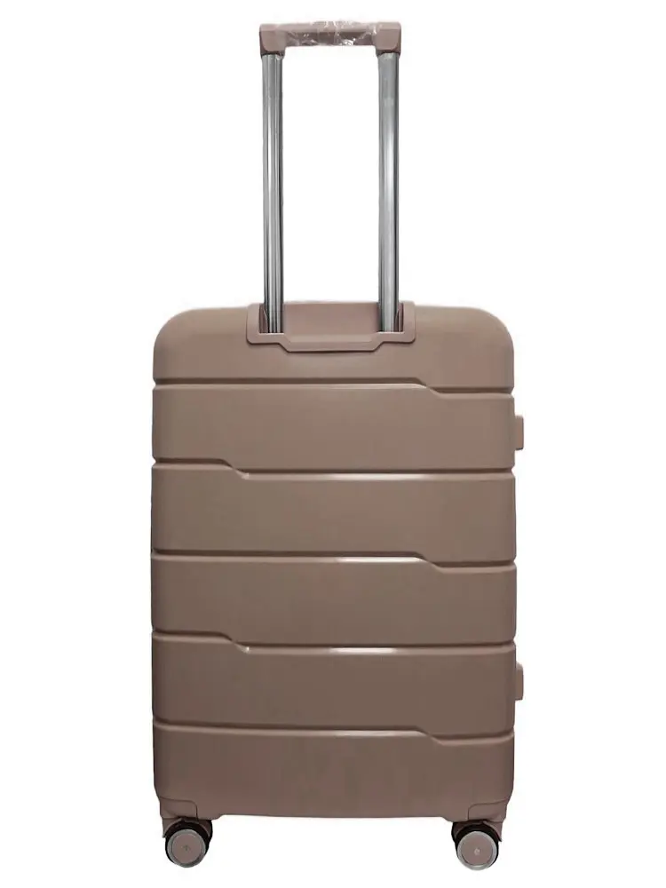 Валіза середня M+ з поліпропілену Milano bag 0305 84л Шампань - фото 3