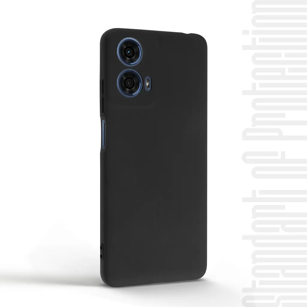 Чехол-накладка для смартфона Motorola G24 Power, противоударный, силиконовый, термополиуретановый (ТПУ), с защитой камеры и корпуса, черный, защита всего корпуса, ArmorStandart (ARM73877) - фото 2