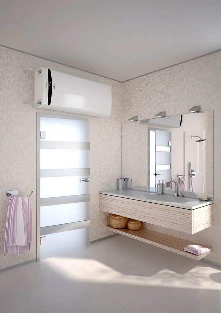 Водонагрівач TESY Bellislimo Cloud GCR 1002722 E31 ECW Wi-Fi 100 л, 2.2 кВт, мокрий ТЕН, універсальний, прямокутний, білий (304654) - фото 3