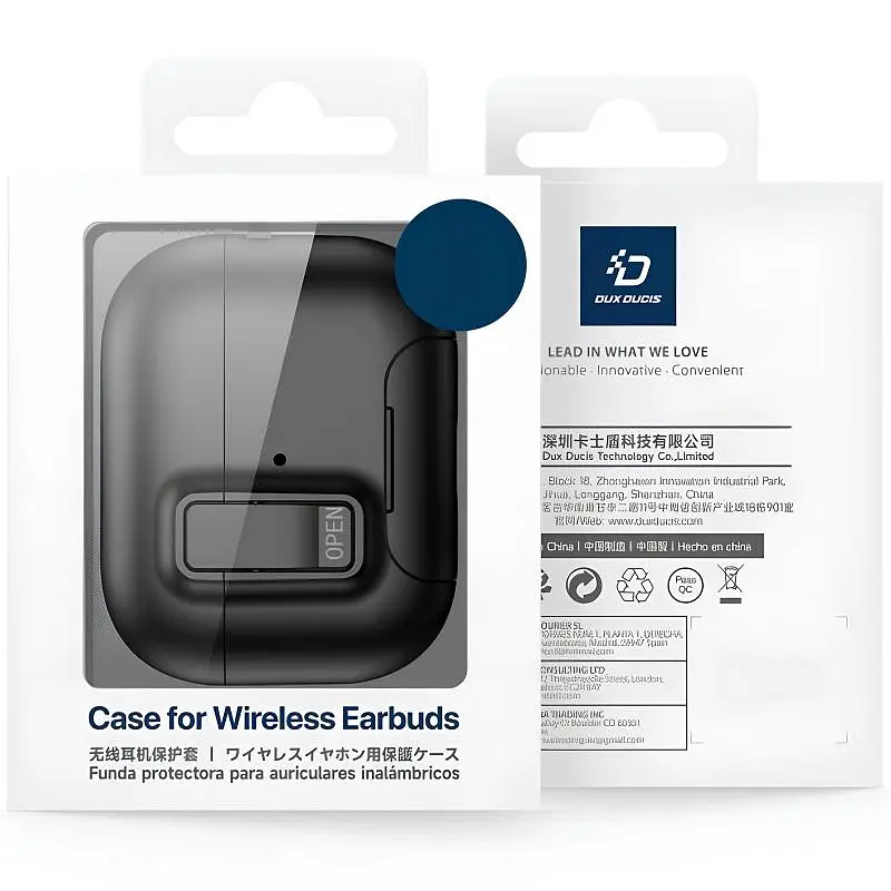Ударостійкий футляр Dux Ducis Armor Series для AirPods Pro 3 Black - фото 6
