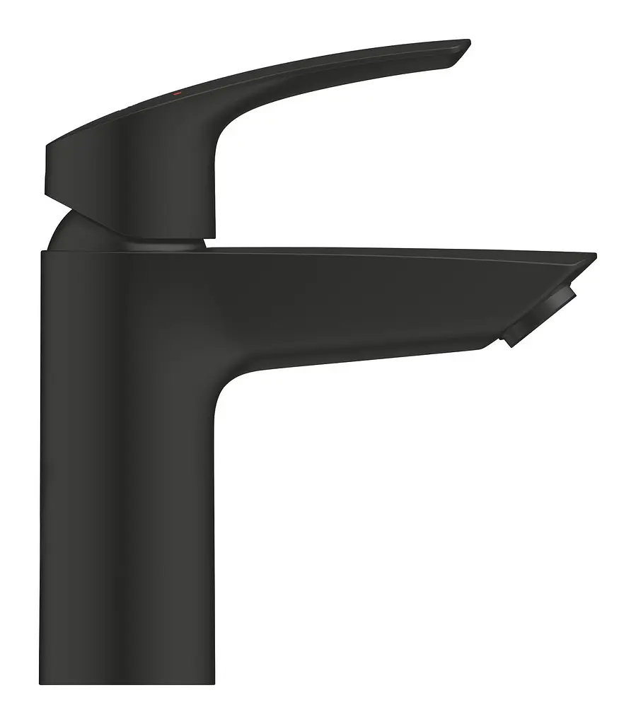 Смеситель для умывальника S-размера Grohe Eurosmart 239222433 Черный матовый - фото 2