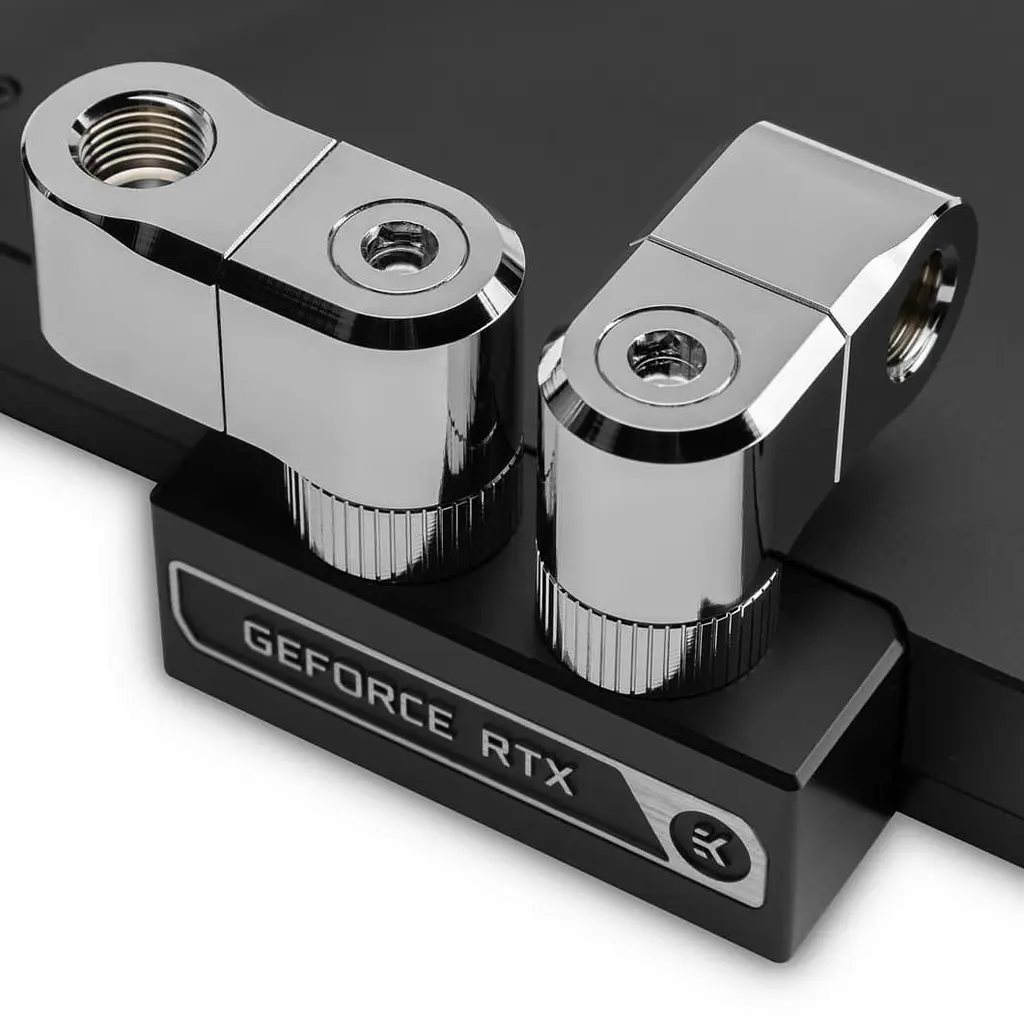 Фітинг для СВО Ekwb EK-Quantum Torque Double Rotary Offset 28 - Nickel (3831109893456) - фото 7