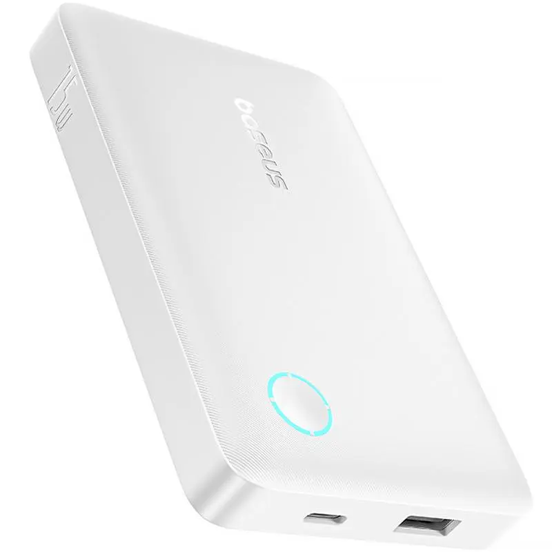 Портативное ЗУ Power Bank Baseus EnerFill FP11 15W 10000 mAh (P1008210C213) White - фото 2