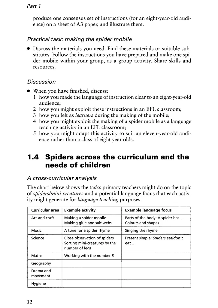 Teaching Children English. An Activity Based Training Course - Девід Валенте - фото 13