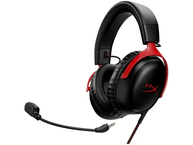 Навушники з мікрофоном HyperX Cloud III Black/Red (727A9AA) - фото 2