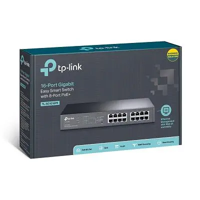 Комутатор мережевий TP-Link TL-SG1016PE - фото 4
