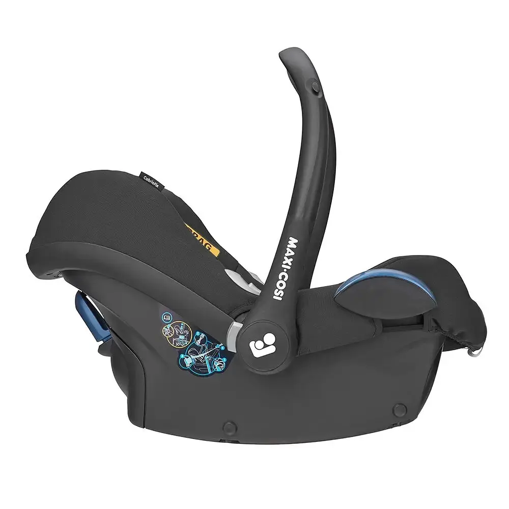 Автокрісло Maxi-Сosi CabrioFix Essential Black (8617672120) - фото 4