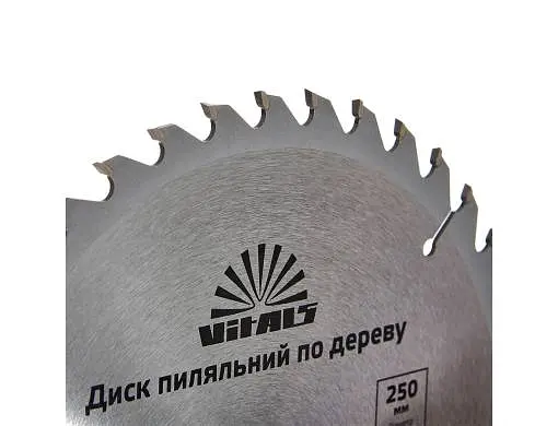 Диск пильный Vitals по дереву 250x30/25.4 мм ATB 40 (00000001681424) - фото 2