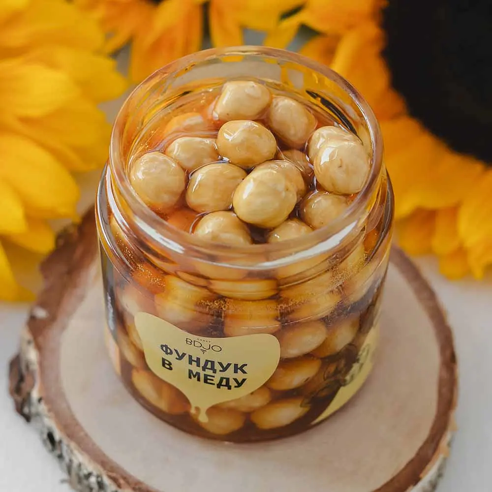 Фундук в меду BDJO 170 г - фото 3