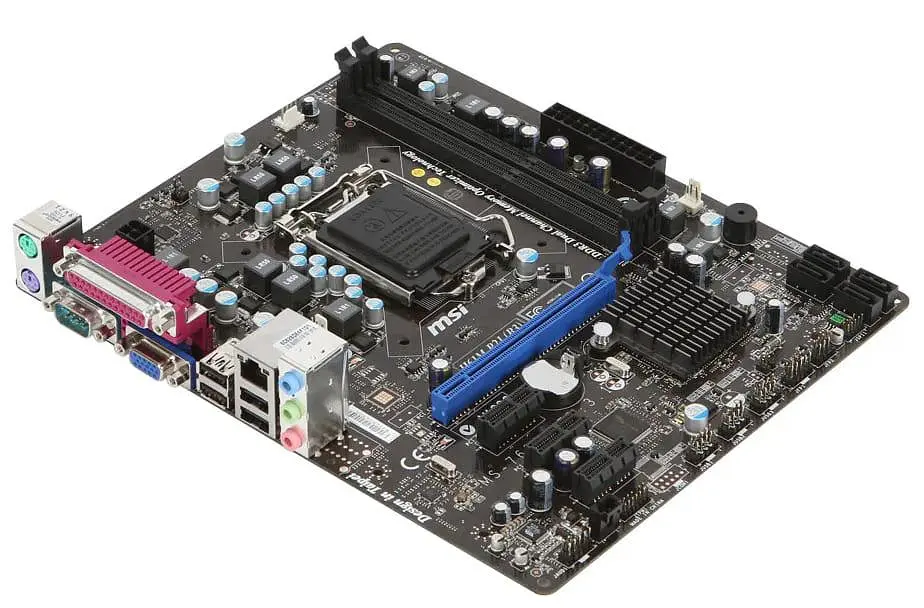 Материнська плата MSI H61M-P21 (B3) ( (Socket 1155, Intel H61, Micro-ATX) Б/в - фото 2