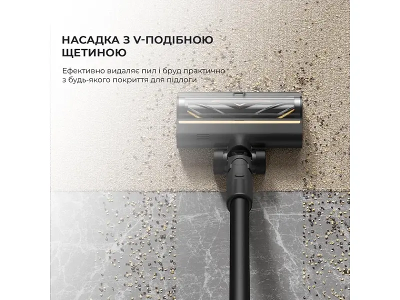 Вертикальний + ручний пилосос (2 в 1) Dreame R10 Pro Black - фото 11