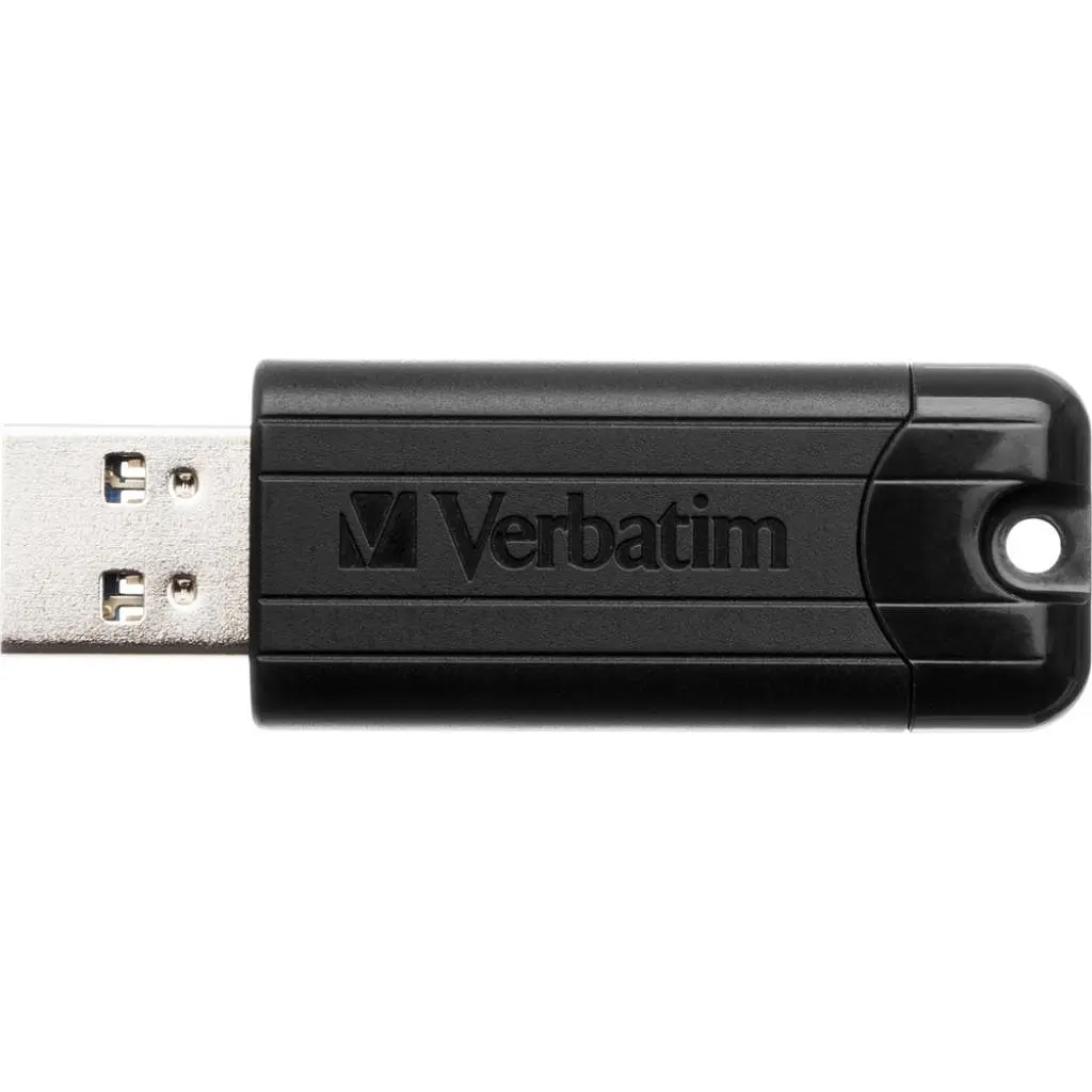 Флеш-накопичувач Verbatim USB флеш накопичувач 32GB PinStripe Black USB 3.0 (49317) - фото 2